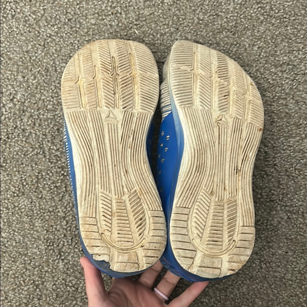 Reebok Blue and Gray Athletic Shoes - Picture 6 of 6